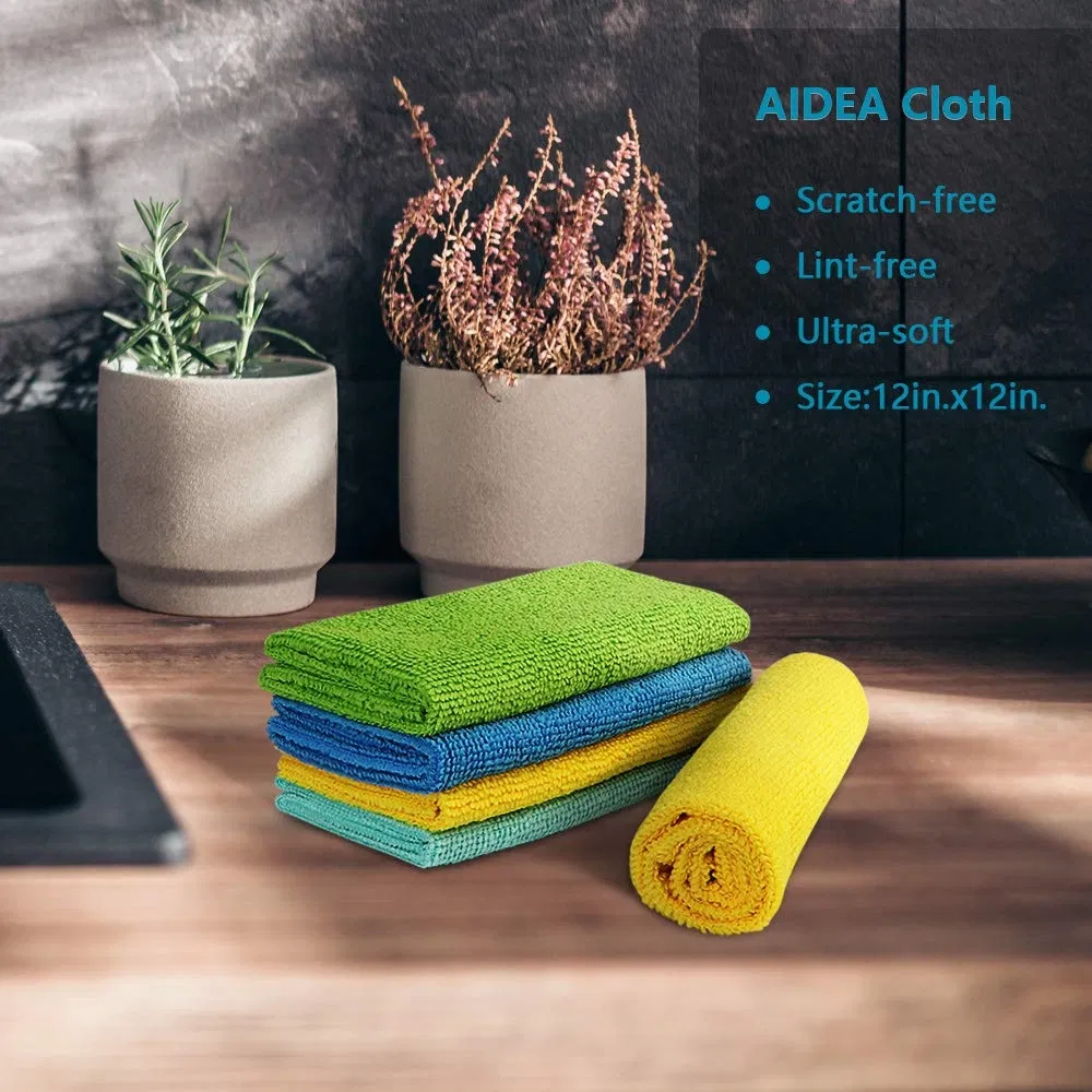High Quality Factory Products Custom Microfiber Cleaning Cloth Absorbing Kitchen Dish Towel