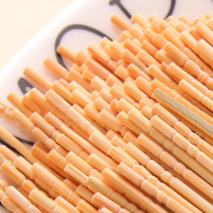 High Quality Disposable Individually Wrapped Restaurant Hotel Bamboo Wooden Toothpicks