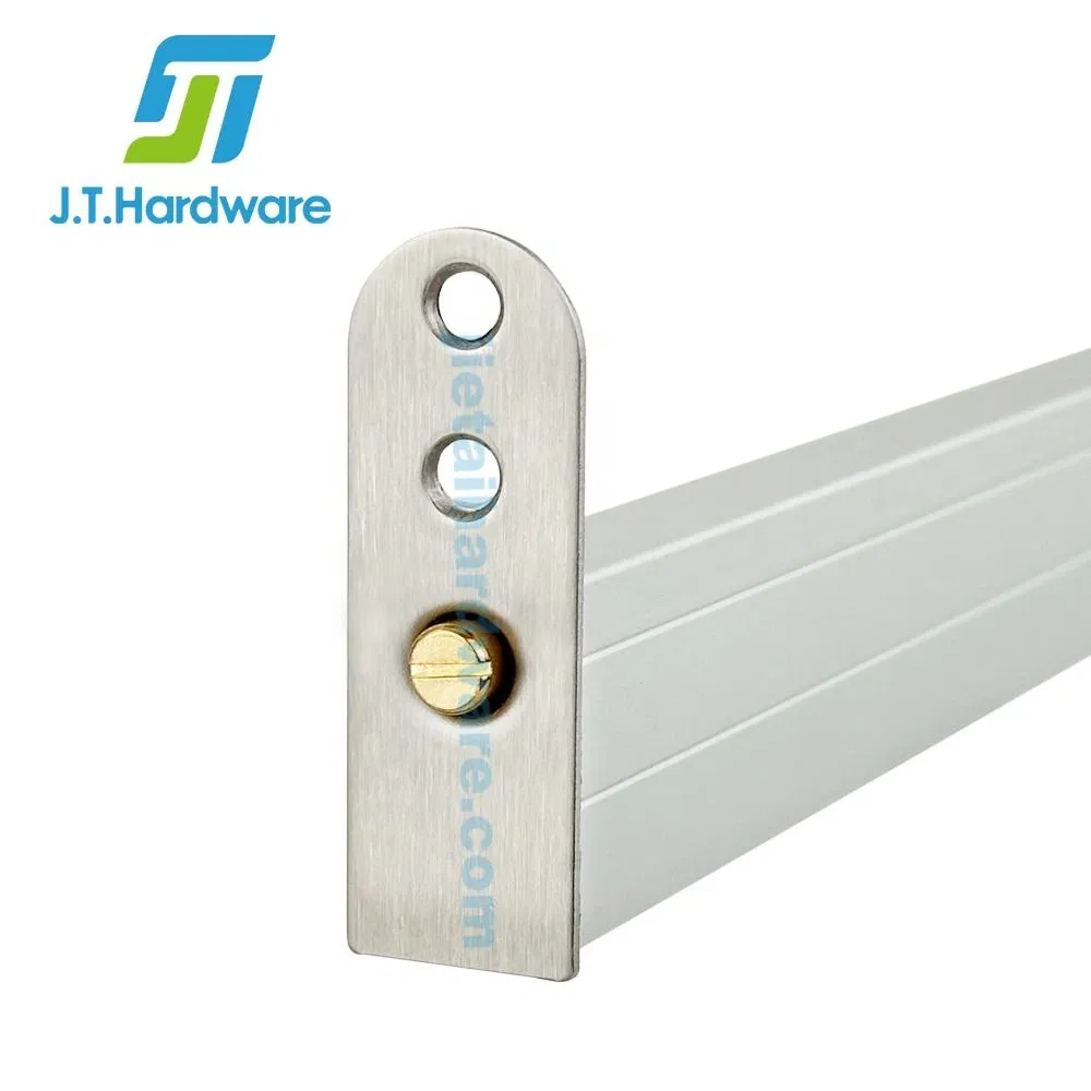 6063 Aluminium U Shaped Automatic up Down Door Seal Weatherstrips Concealed Door Bottom Seal