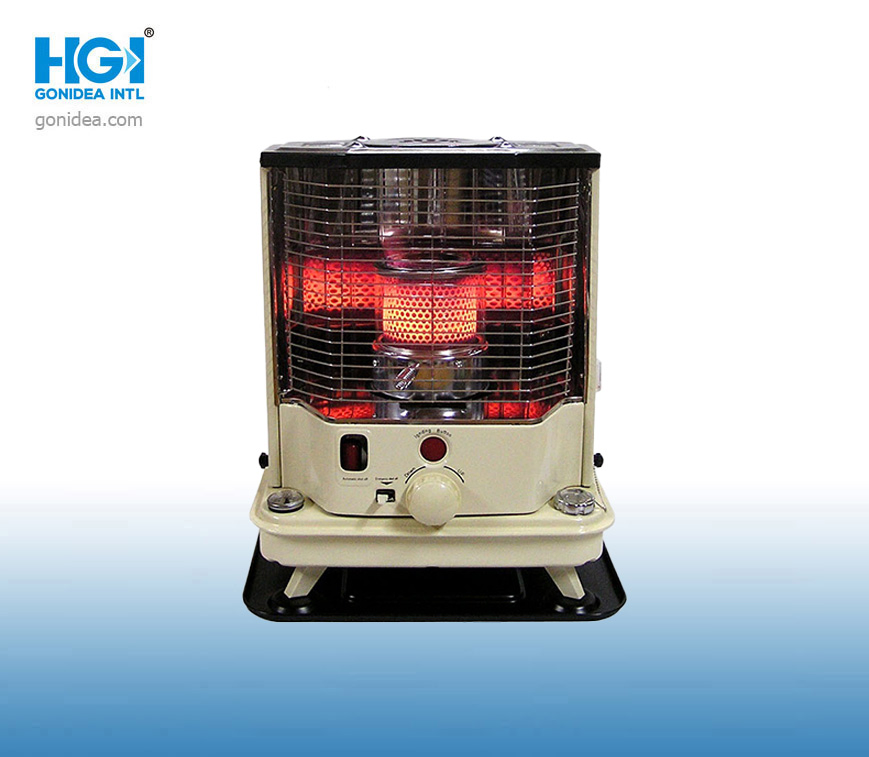 Triple Tank Portable Efficient Camping Stove 9800 BTU/H Home Kerosene Heater R95-C5