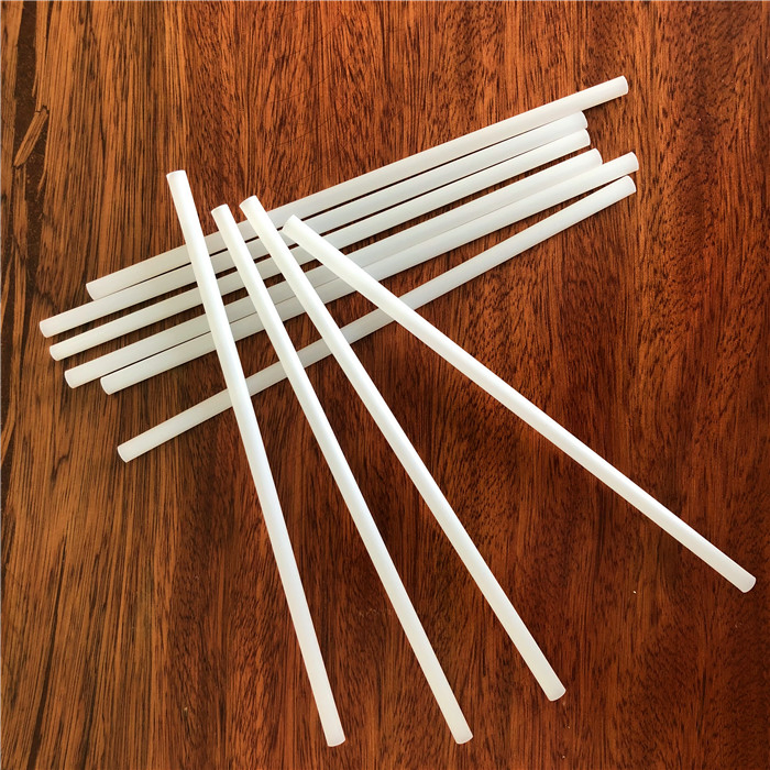 Eco Friendly White Straw Made of PP Plastic for Tea Drinking