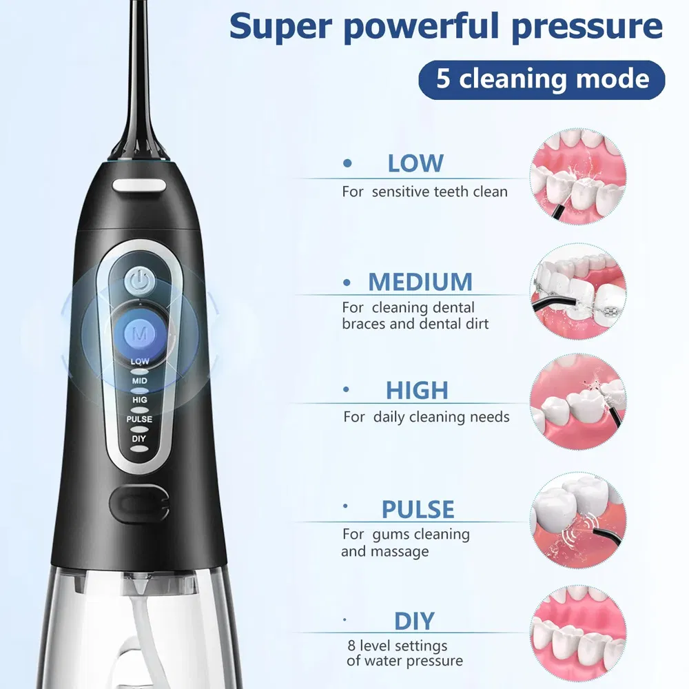 Professional Electric Flosser for Comprehensive Personal Care and Oral Hygiene