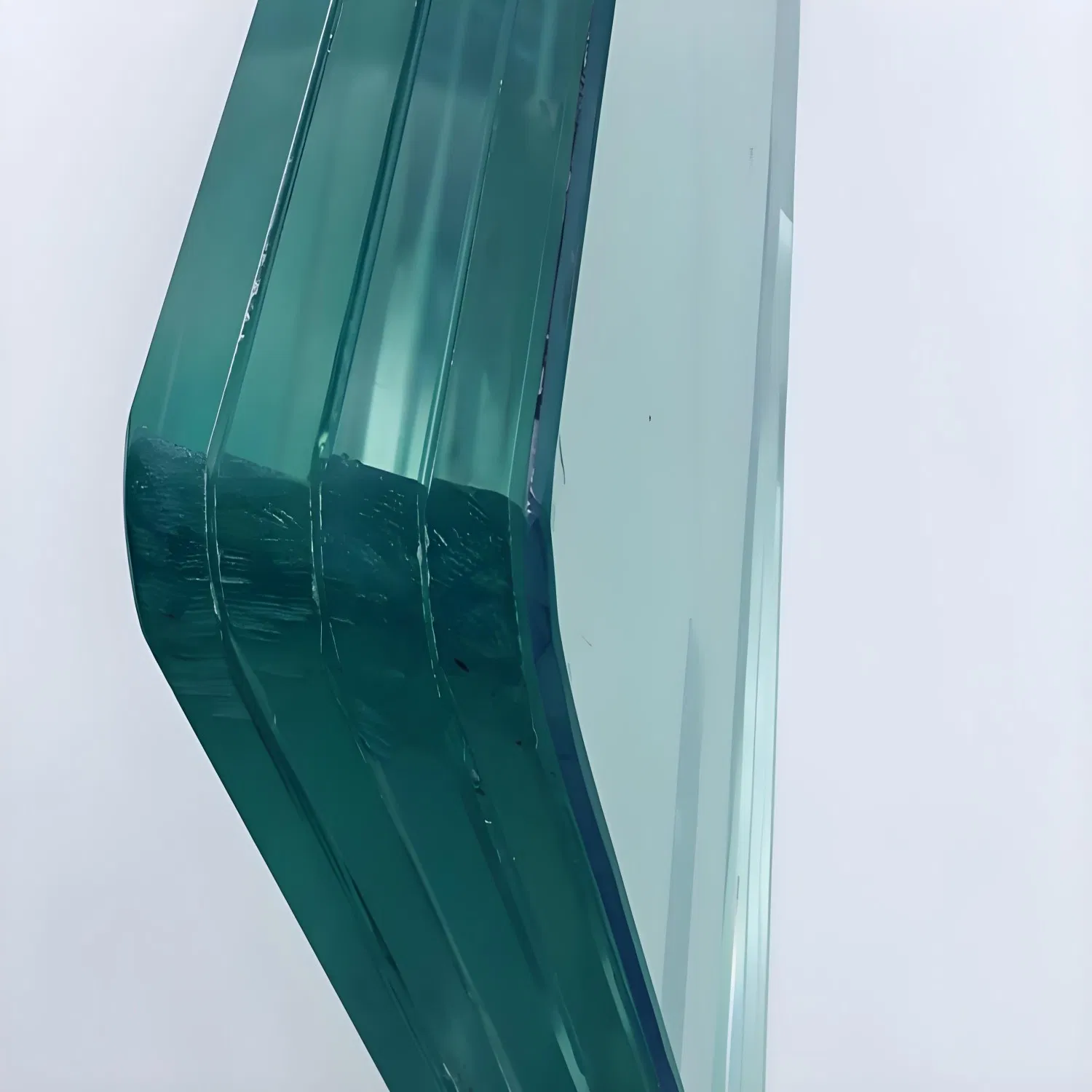 10.38mm 10.76mm 17.52mm Clear/ Grey Safety Laminated Glass for Glass Railing