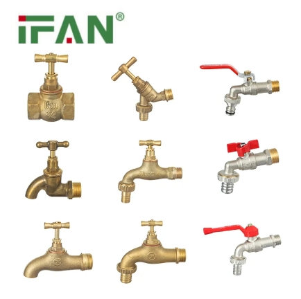 Латунный кран Ifan для сада 1/2" 3/4"