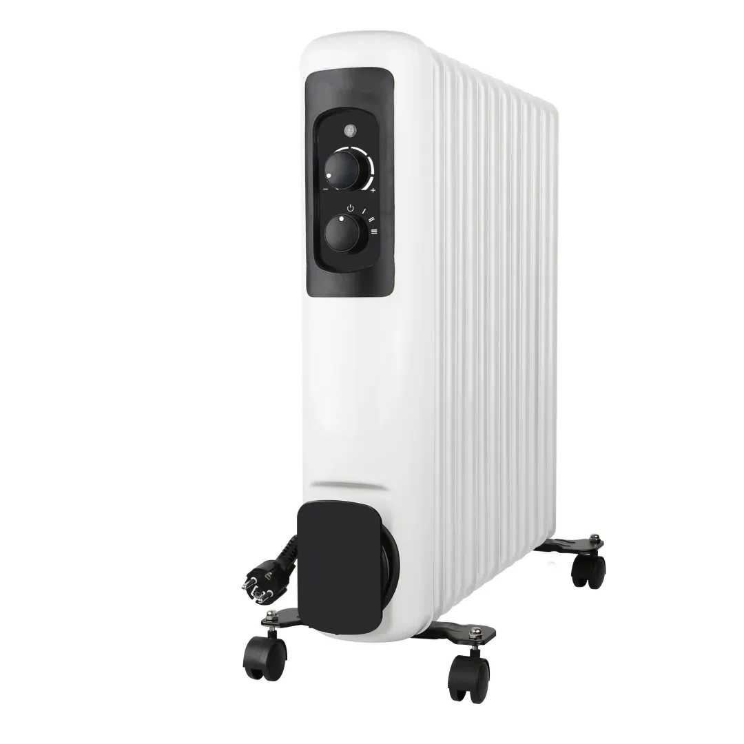 600W 1500W 1800W Remote Control Electric Oil Filled Radiator for Home Use