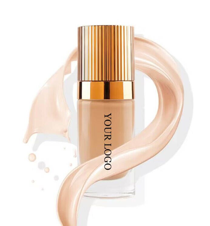 24 Colors Gold Lid Concealer Soft Skin-Friendly Oganic Facial Makeup Product Sweatproof Moisturizing Cosmetic Private Label Concealer