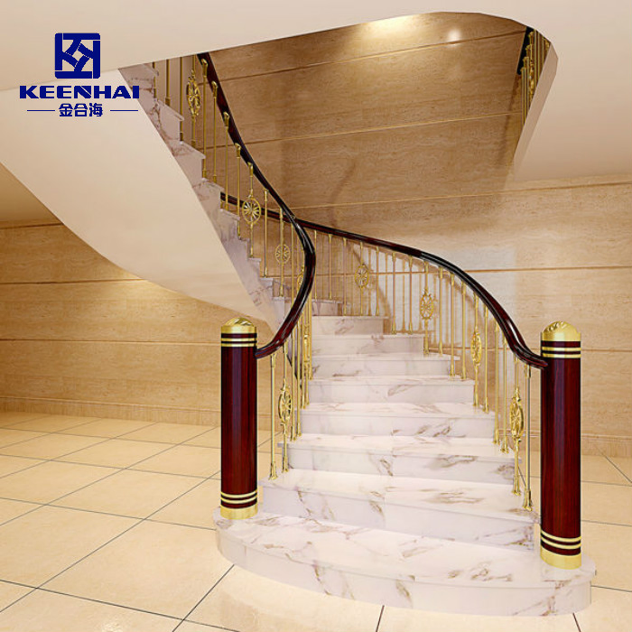 Luxury Design Cast Aluminum Stair Railing Balustrade