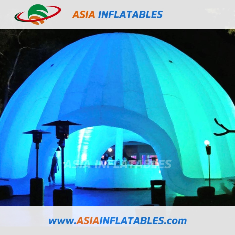Beautiful Inflatable Dome Event Tent with Lighting