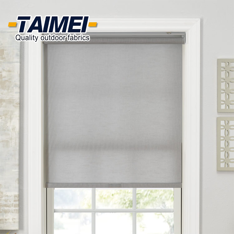Roller Shade Fabric Indoor and Outdoor Windows Solar Roller Shade for Patio Blinds