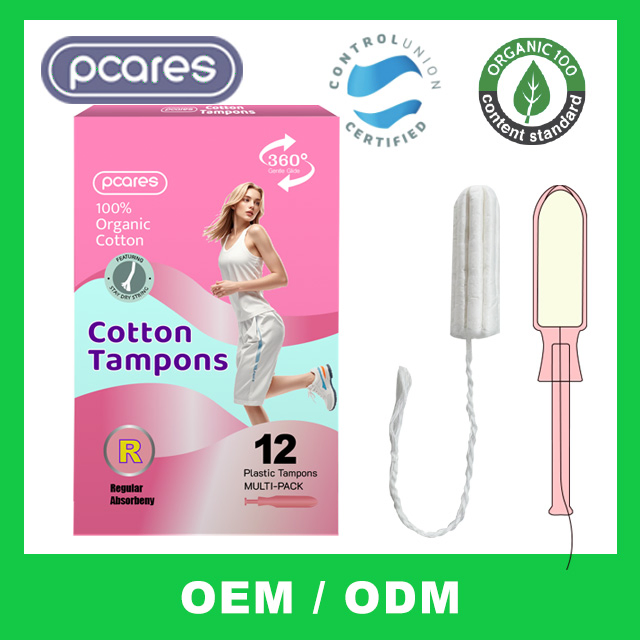 ODM Premium Dry Sanitary Pads and Tampons for All-Day Protection