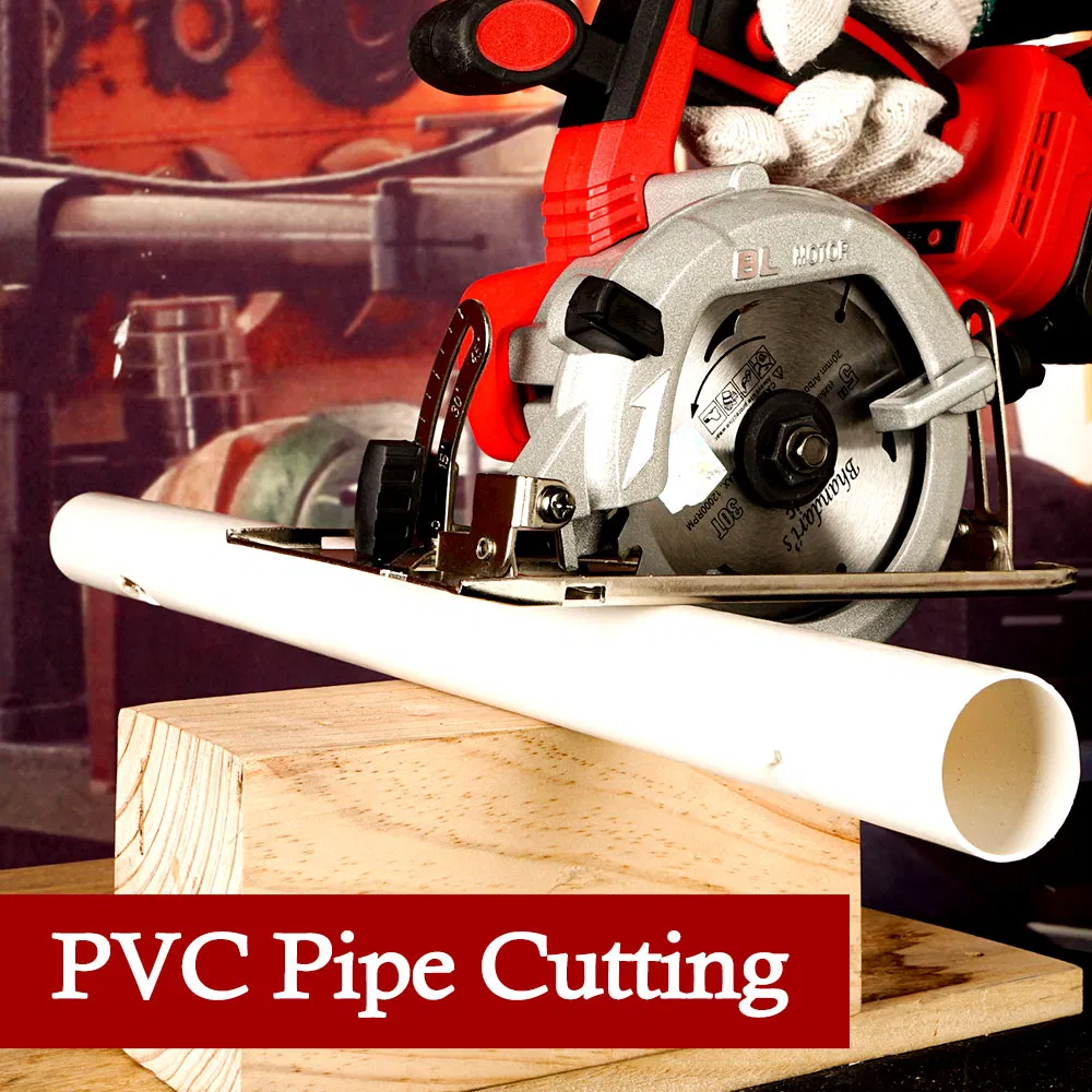 for Industry Cordless Brushless Electric Circular Cutting Saw Machines with Lithium Battery