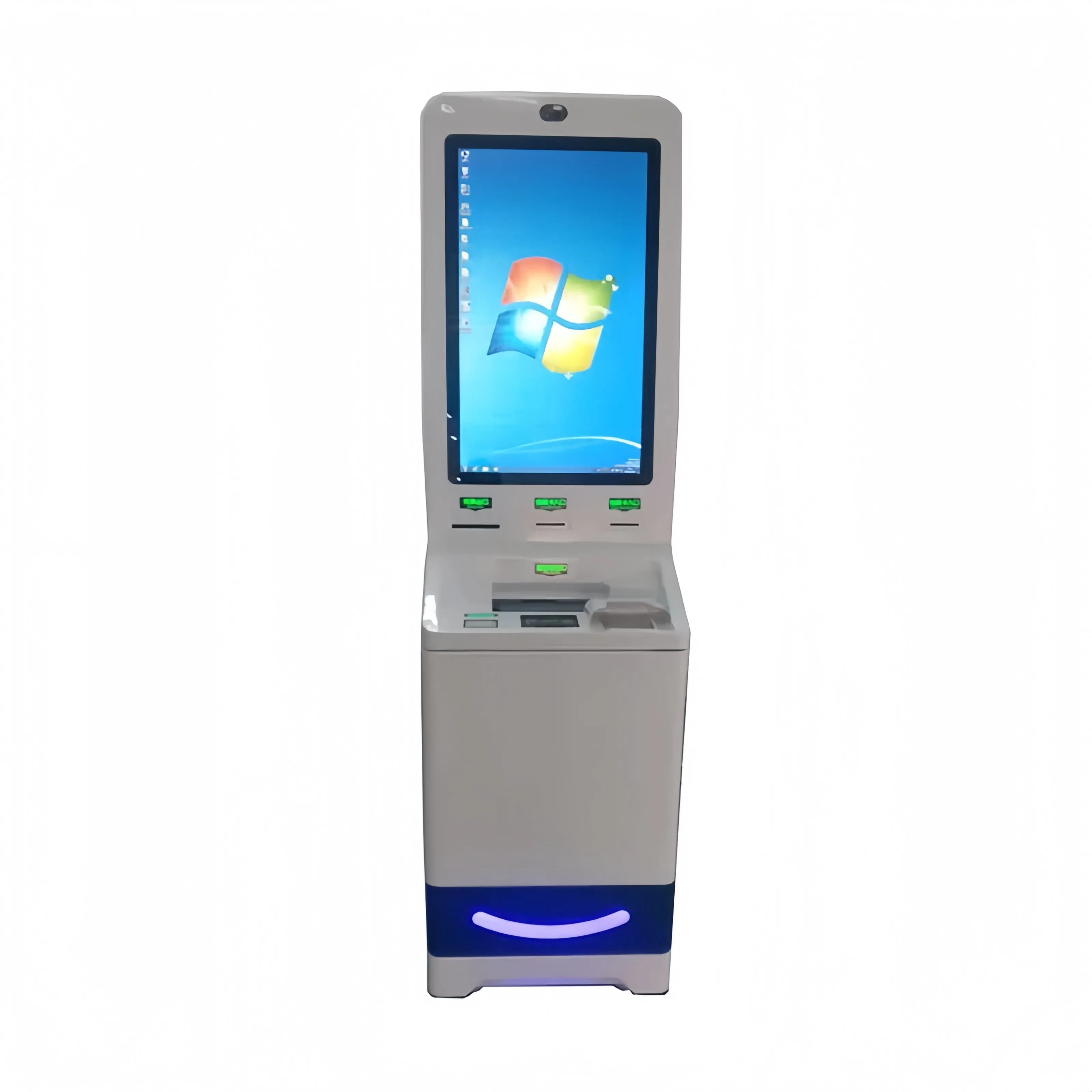 Multisize Touch Screen Kiosk with Payment NFC Reader POS Document Output Function