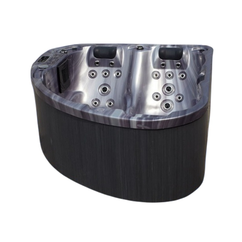 Акриловая угловая СПА ванна для двоих