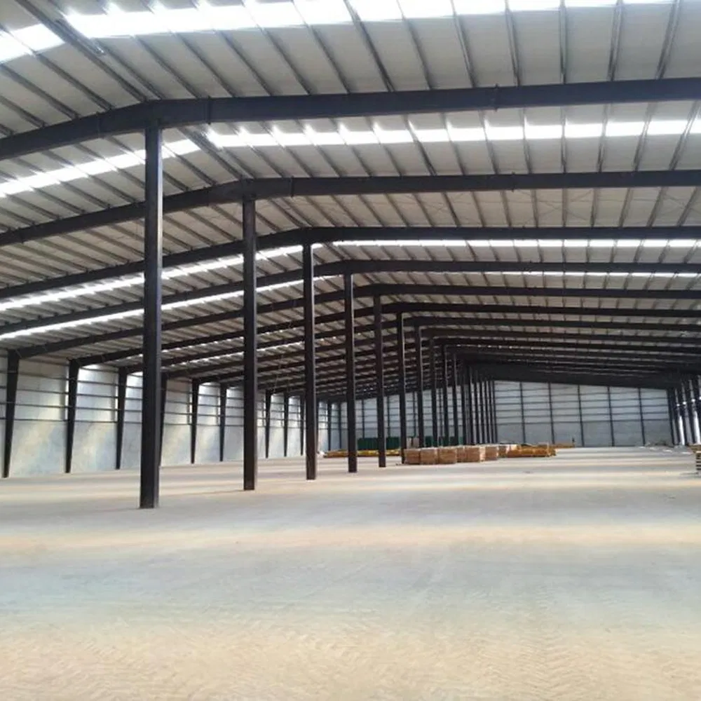 Easy Assembly Long Span Construction Design Fabricated Galvanized Prefab Shed Industrial Steel Frame Building Prefabricated Light Steel Structure Warehouse