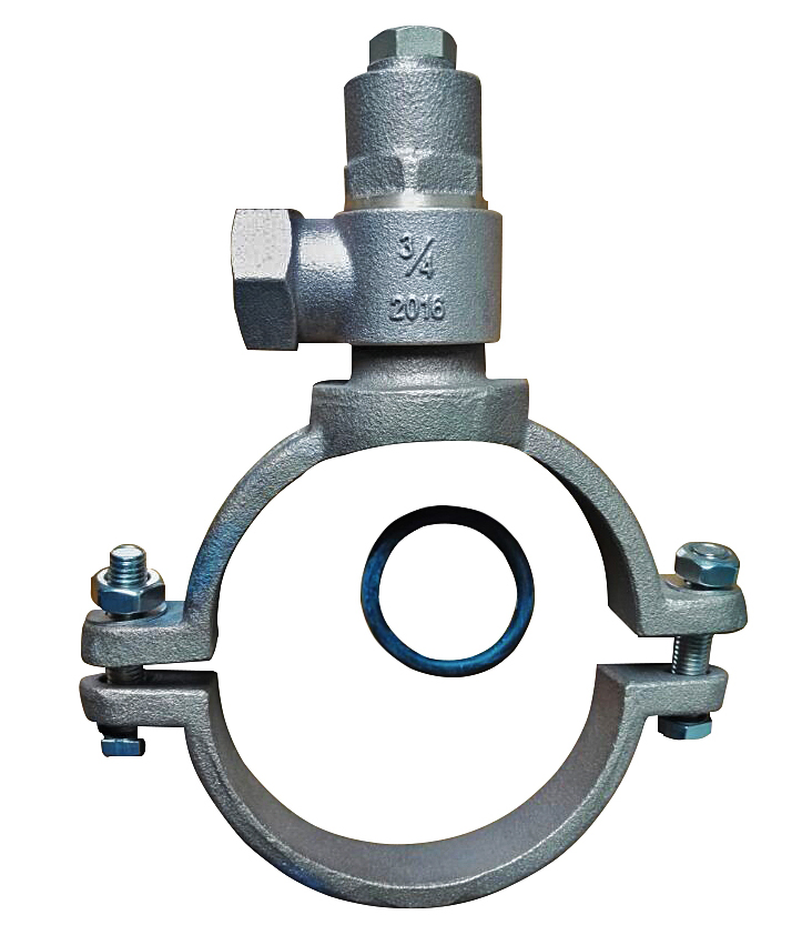 Gunmetal Self-Tapping Ferrule Straps with Thread End