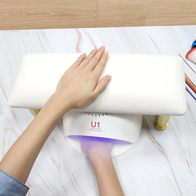 Soft Nail Arm Rest Pillow Hand Holder (Height Adjustable)