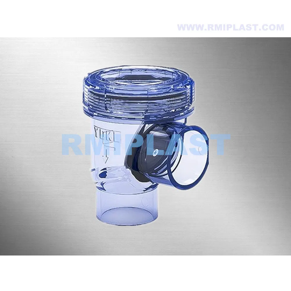 Clear PVC Cross of DIN Pn16 Clear UPVC Pipe Fittings Plastic Four Way Cross by DIN Pn16 for Water Supply