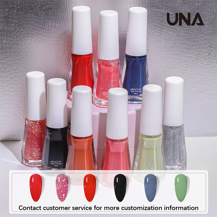 Private Label Water Base Air Dry Fashion 40 Colors Breathable Nail Polish Nail Polish Non Toxic Nail Polish for Kids Use