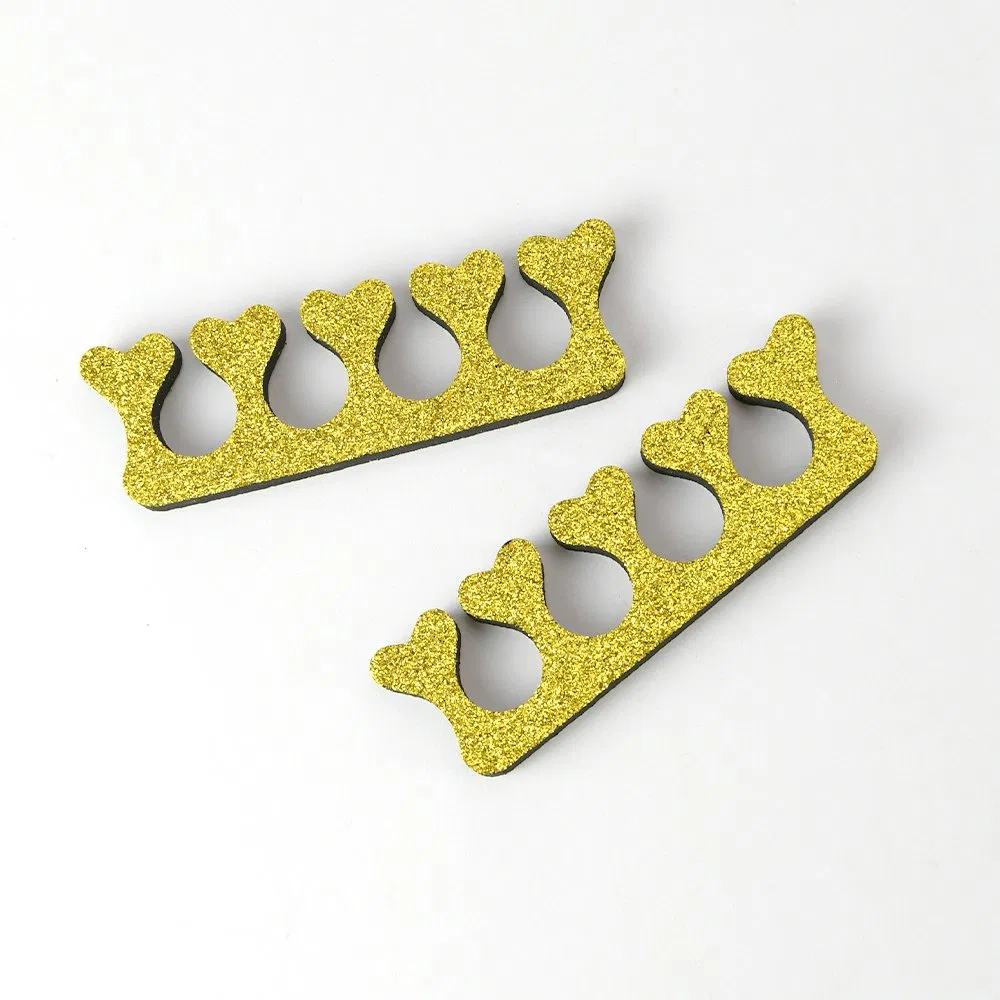 Heart Design Manicure Accessories Tools EVA Finger Nail Anti Touch Foot Care Gel Toe Separator