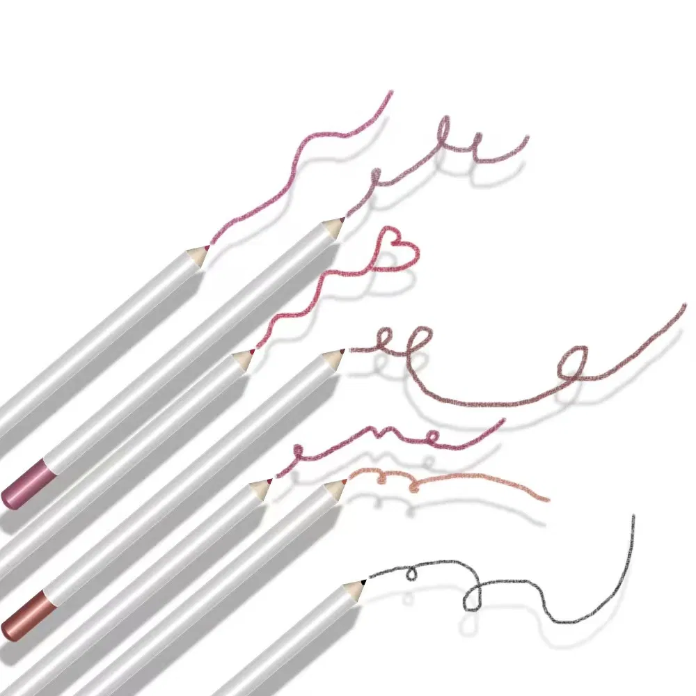 Lip Liner High Pigment 21 Colors Long Lasting Lipliner Private Label