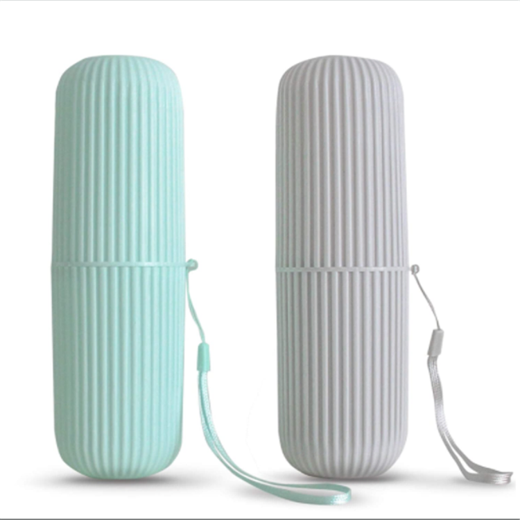 Plastic Portable Travel Toothbrush Holder Case for Travel Camping Business Trip