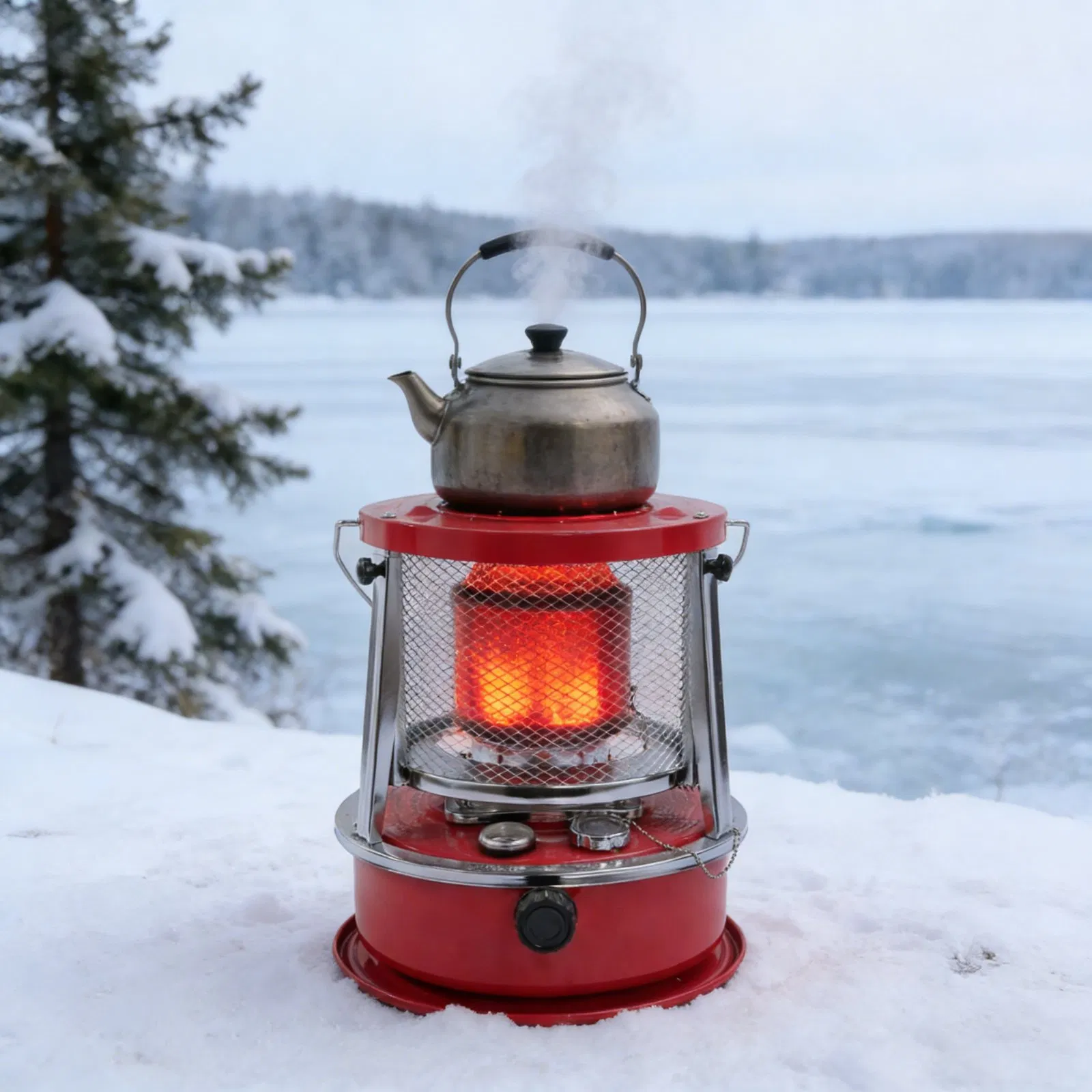 Durable Stainless Steel Kerosene Heater Portable Heater for Weather Camping Oil Heater