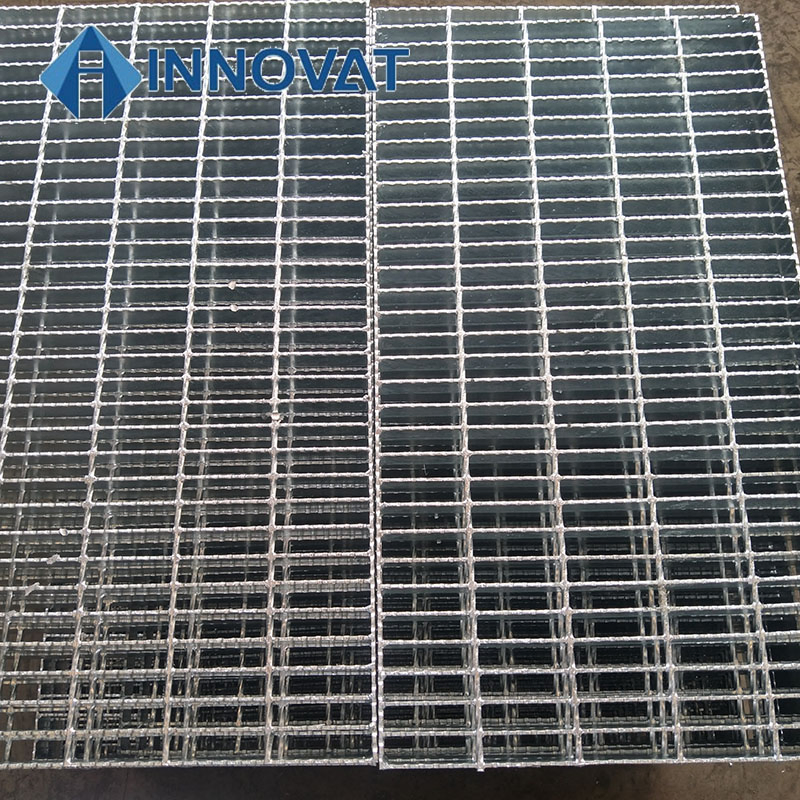 Drain Grating Heavy Duty 50*8mm THK Drainage Steel Grating Shower Drain Grates Trench Drain Cover/30X100mm Galvanized Steel Grating
