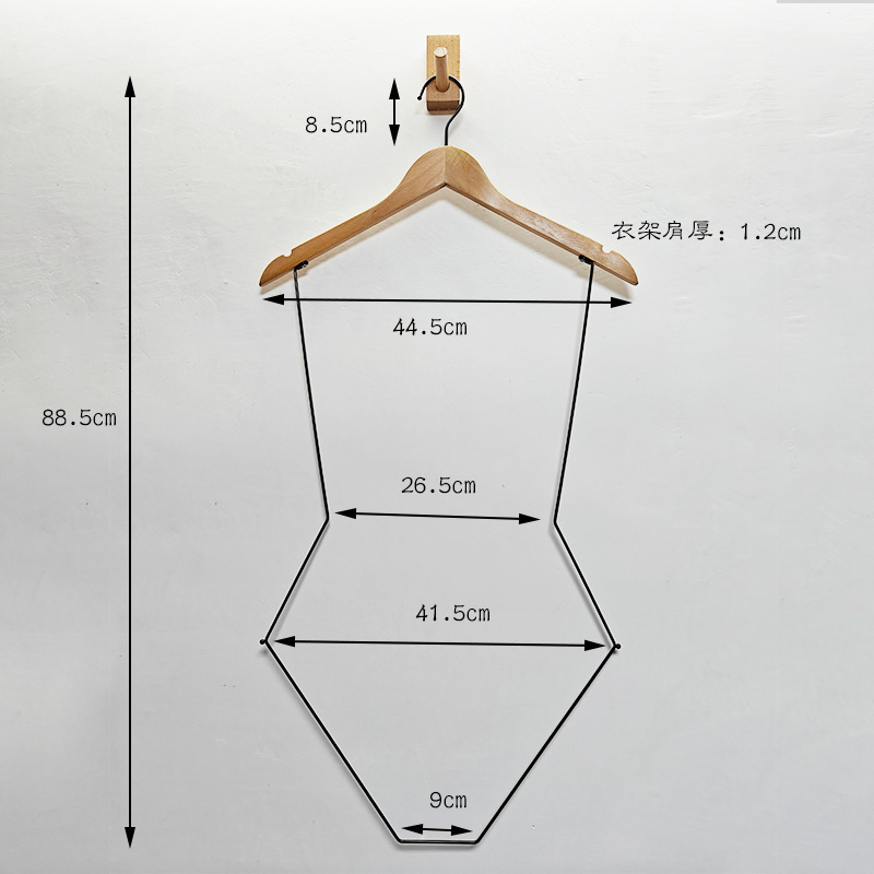 Factory Direct Sales of Swimming Suits, Swimsuit Hangers, Iron Swimsuit Hangers, Wholesale Swimming Trunks Racks