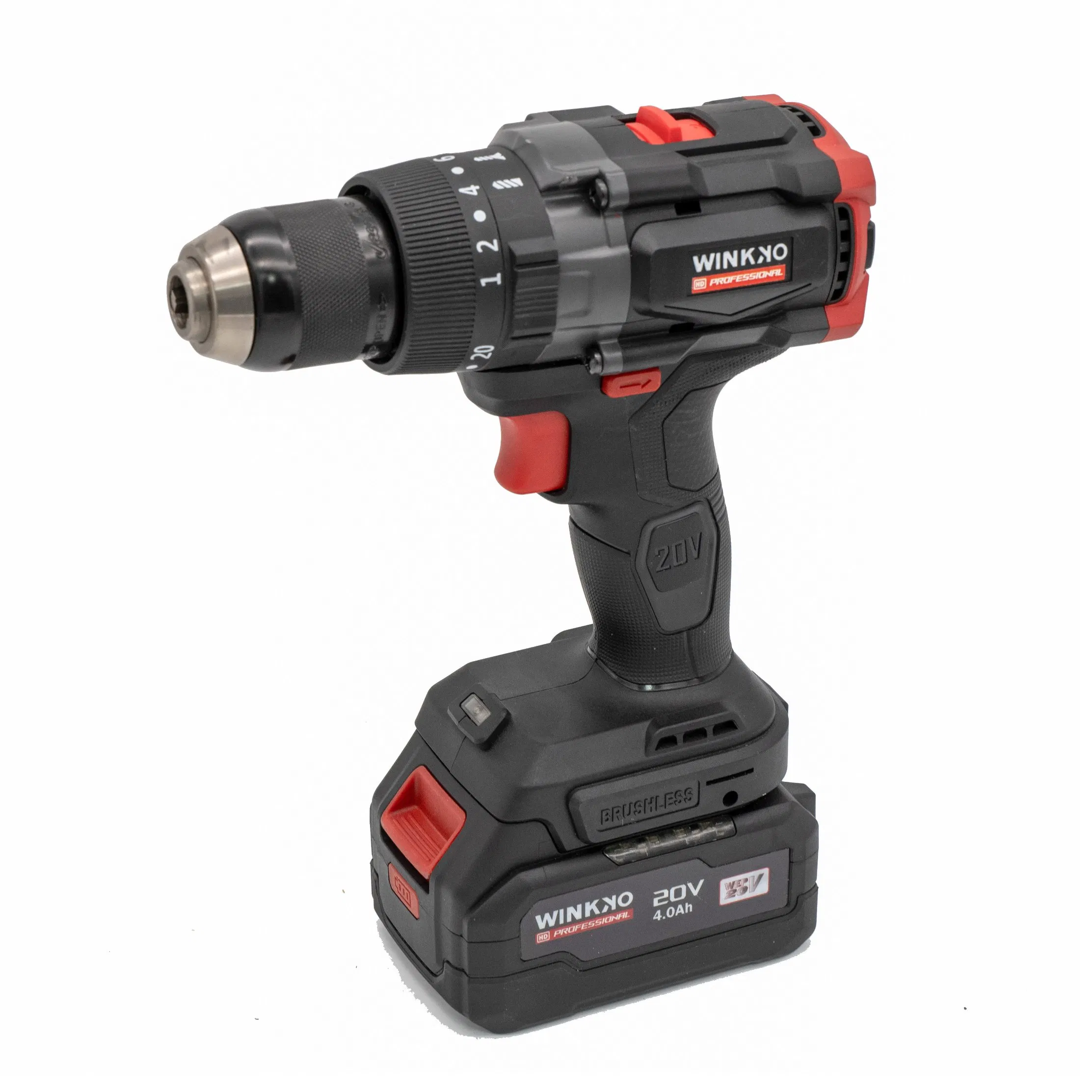 Professional Cordless Drill Heavy-Duty Cordless Drill Combo with Battery High Torque