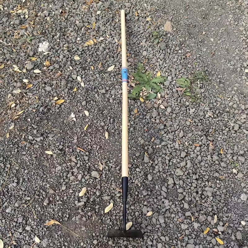 High Quality Steel Garden Hoe with Long Wooden/Plastic Handle Farming Agricultural Tools