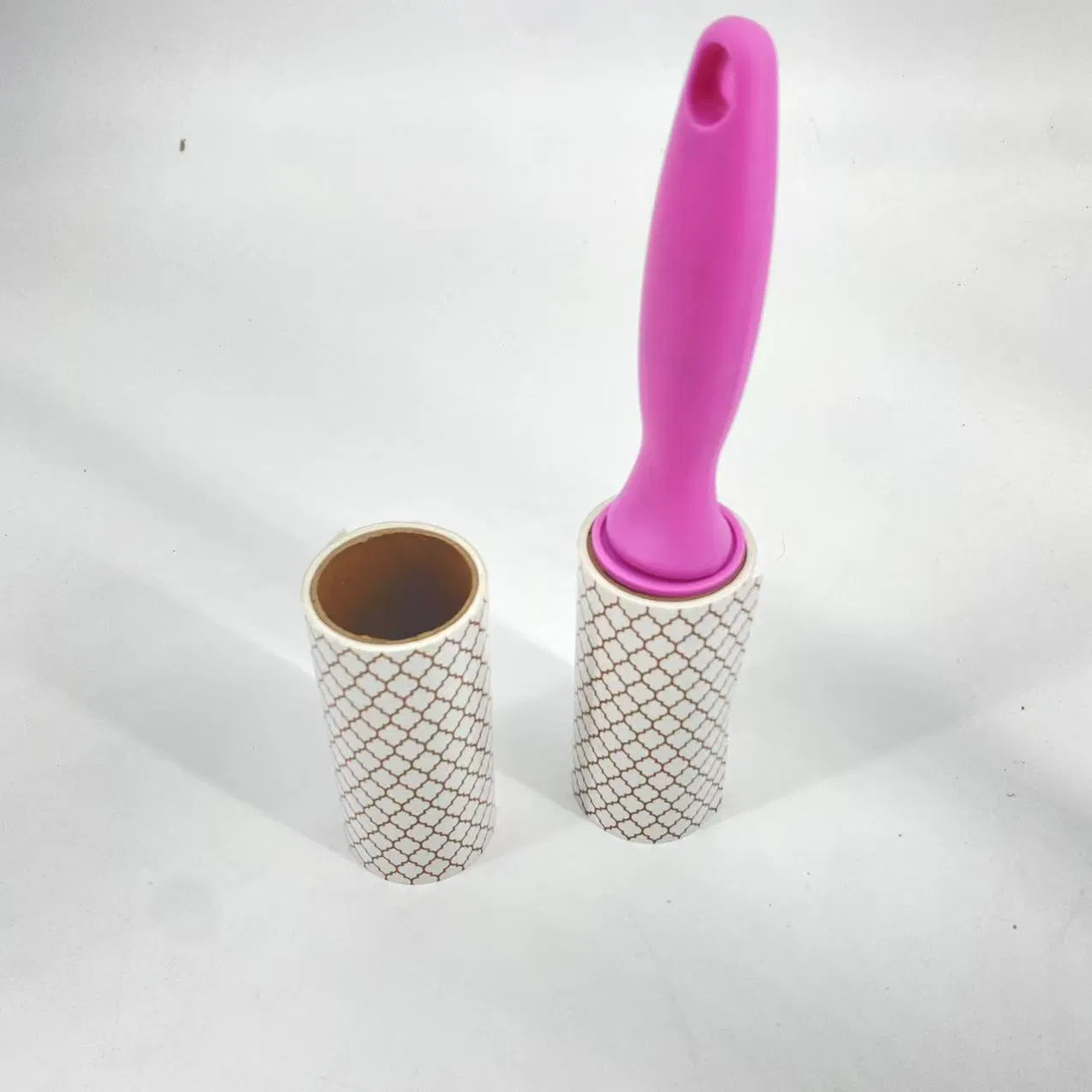 60 Sheets 24cm Lint Roller 2 Pack Spiral Style Sticky Paper 9.5" Lint Remover Roller Lint Roller Manual