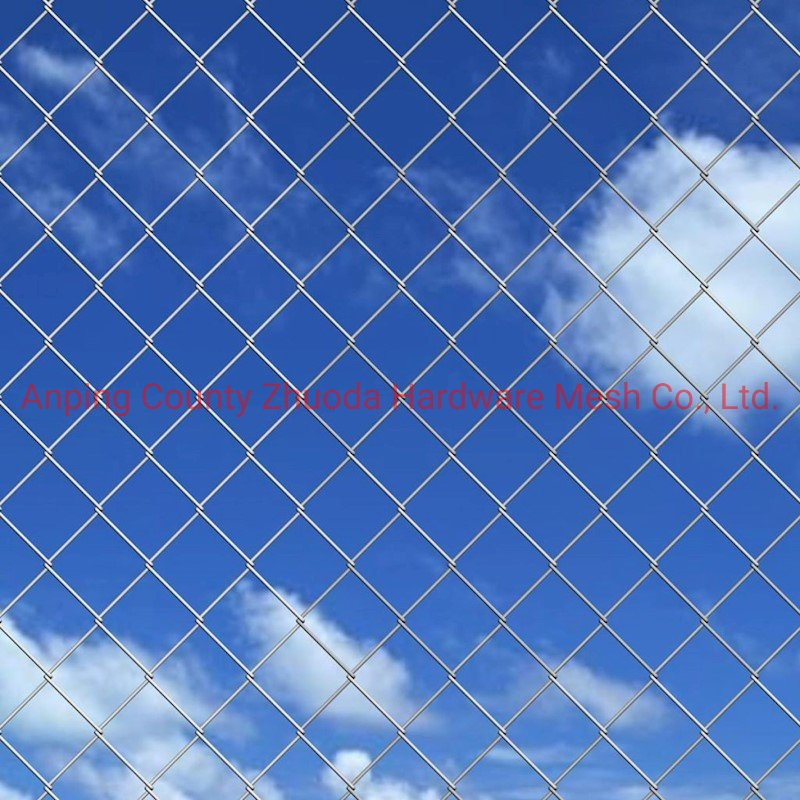 Amazon Ebay Supplier Diamond Mesh 50mm 75mm PVC Coated Galvanized Chain Link Mesh Fence