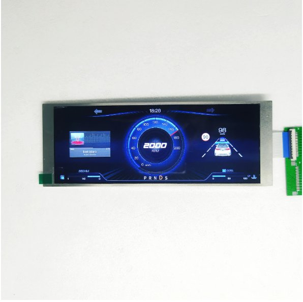 6.86-Inch High-Brightness Bar LCD Panel, 480X1280 for Automotive Camera Digital Signage Video Monitor & Digital Rearview Mirror Display