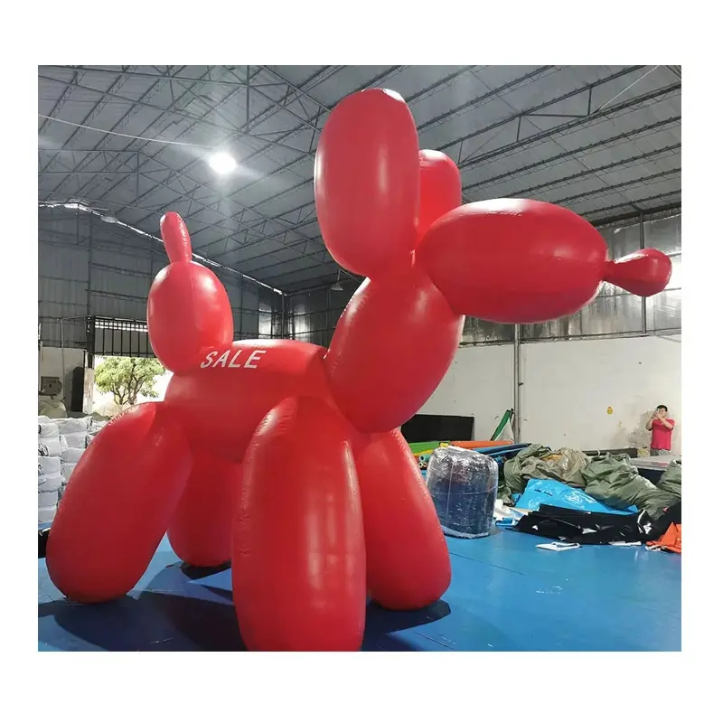 Boyi Inflatable Cute Dog Pet Shop Attract Customer Cartoon Puppy Dog