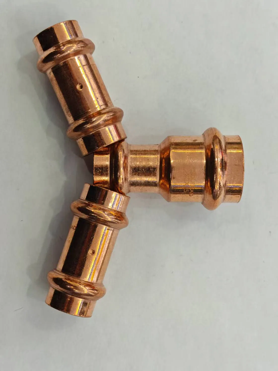 Premium Copper Push-Fit Socket for Brass Pipe Plumbing Solutions