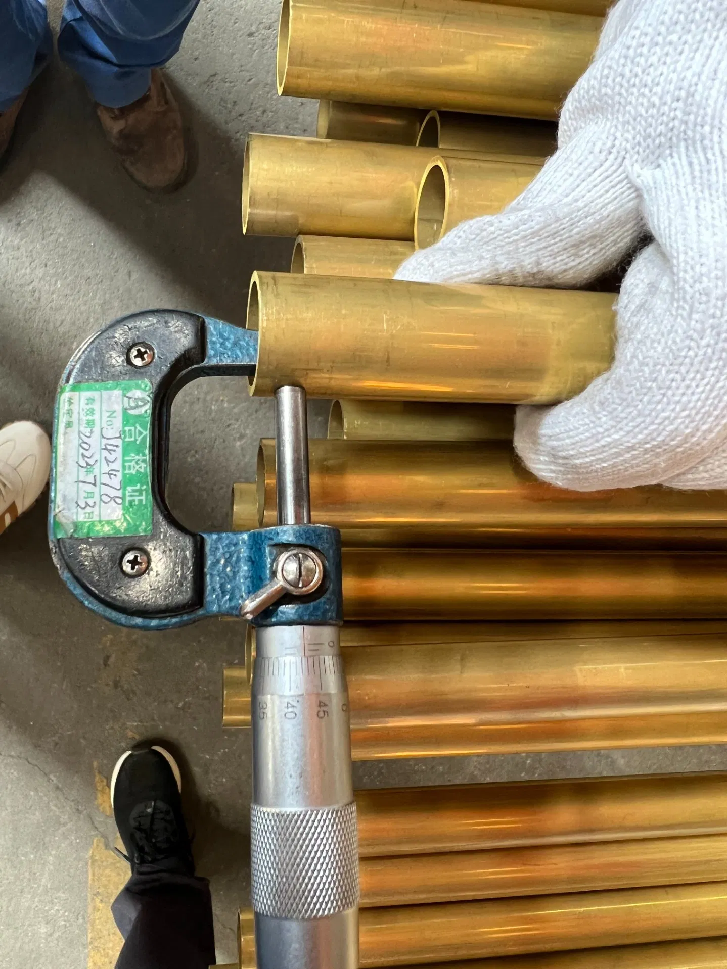 ASME Sb42 Copper C12200 C22600, C23000, C24000 Seamless Brass Pipe Tube