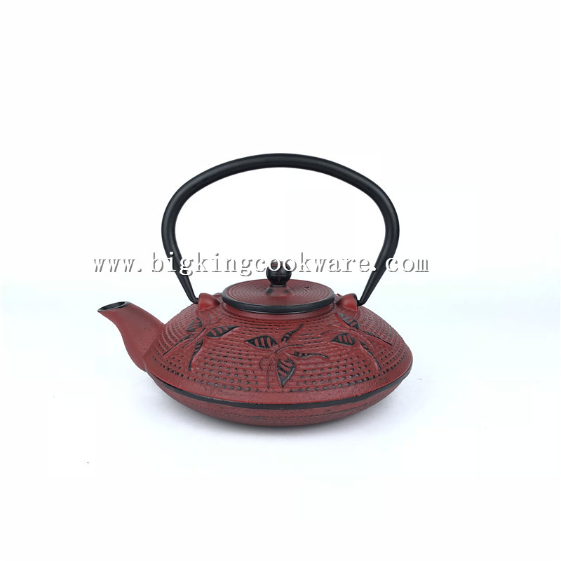 Enamel Metal Teapot Set Kettle Antique Cast Iron Teapot