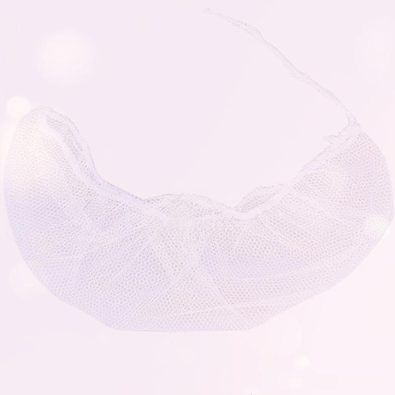 Premium Disposable Nylon Honeycomb Beard Covers with Stretch Bands