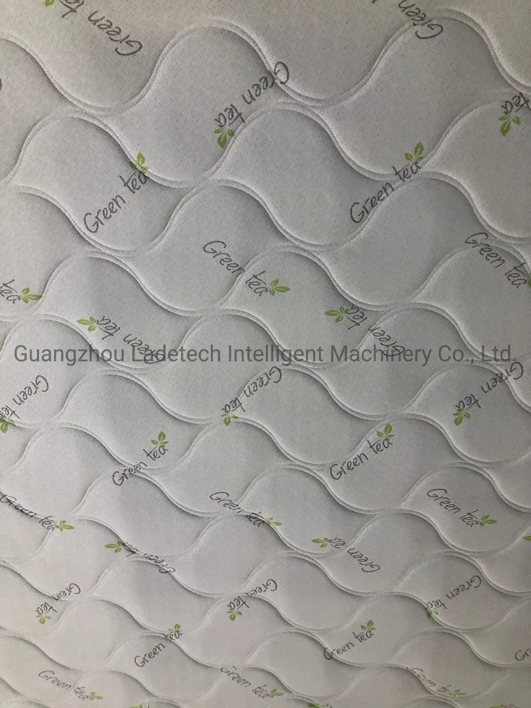 LDT-QTF09 Mattress Knitted Topper Quilted Fabric With Multineedle Or Single Needle Pattern