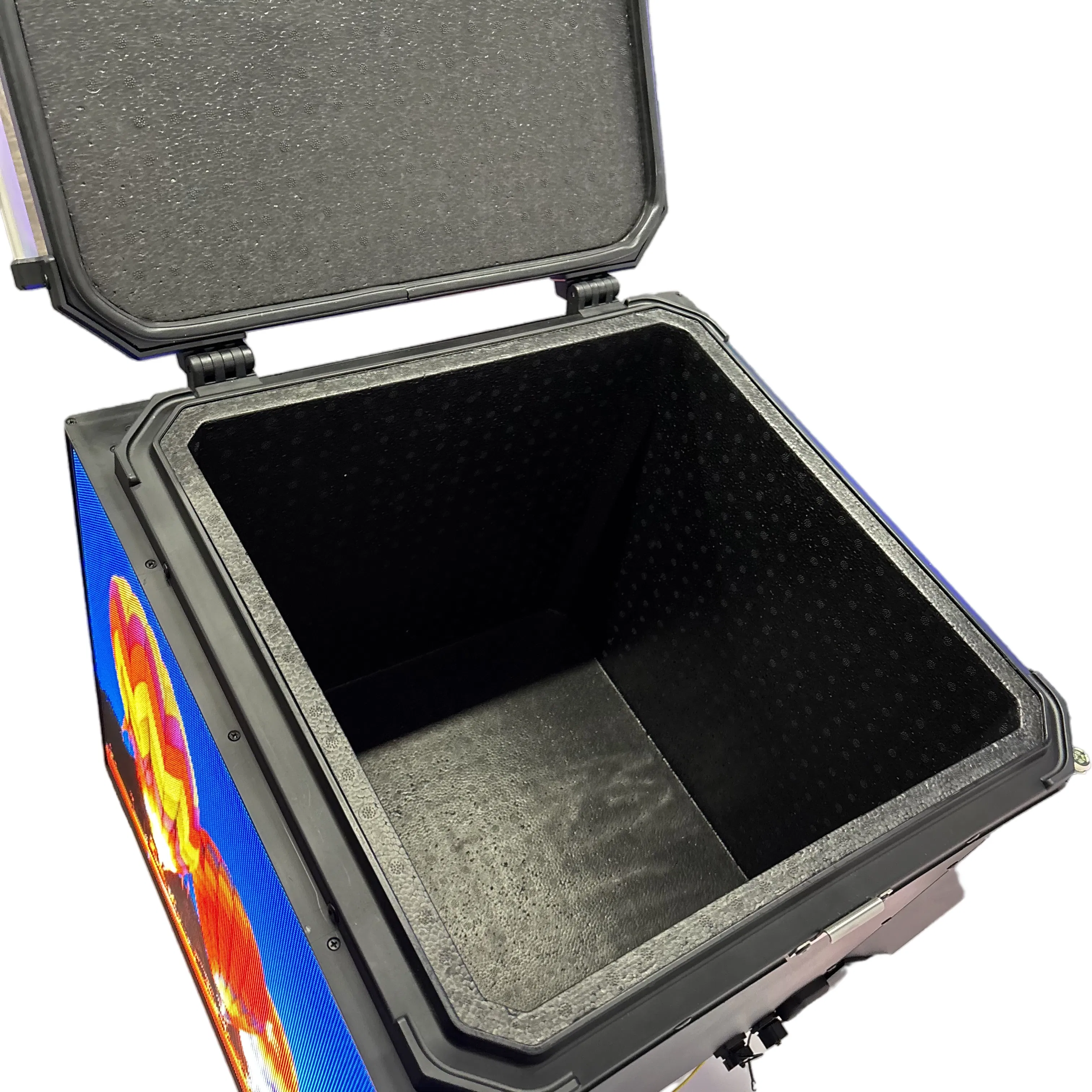 Motorcycle LED Delivery Box Waterproof Anti-Vibration Customizable for Instant Delivery Service