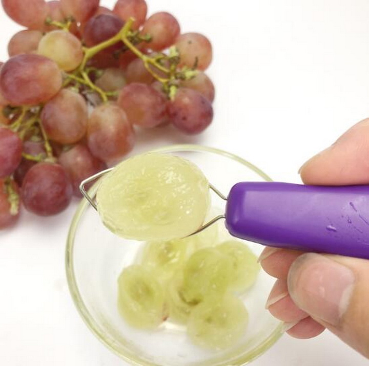 Kitchen Tools Stainless Steel Grape Peeler