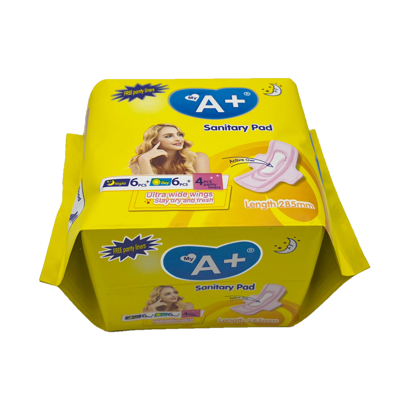 Private Label New Tech Sanitary Pad Towel Factory for Night Use