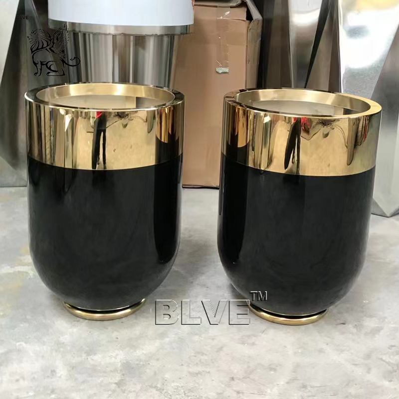 Горшки для цветов нержавеющая сталь