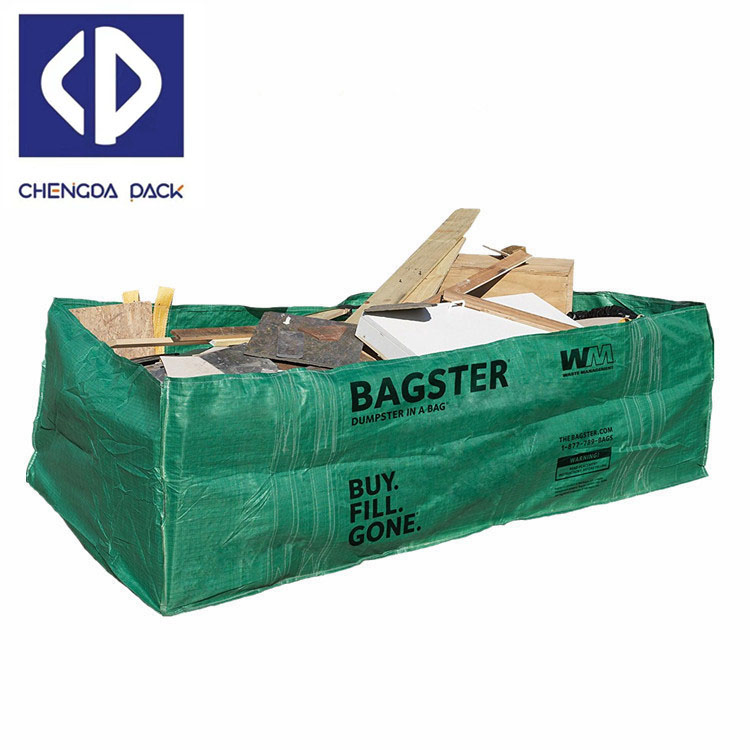 1000kg Circular Packaging Skip Feed Sling FIBC Big PP Bags for Waste Management