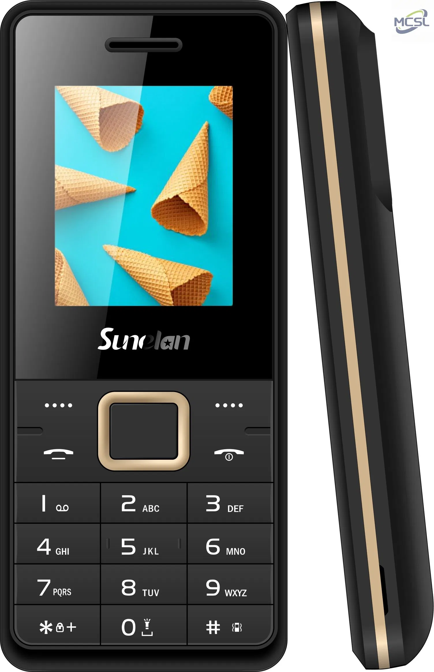 Кнопочный телефон Sunelan S102 с мощным аккумулятором