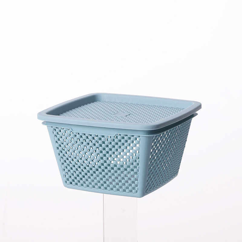 Plastic Hollowed-out Storage Home Hollowed-out Simple Drain Basket Kitchen Washing Basket Fruit