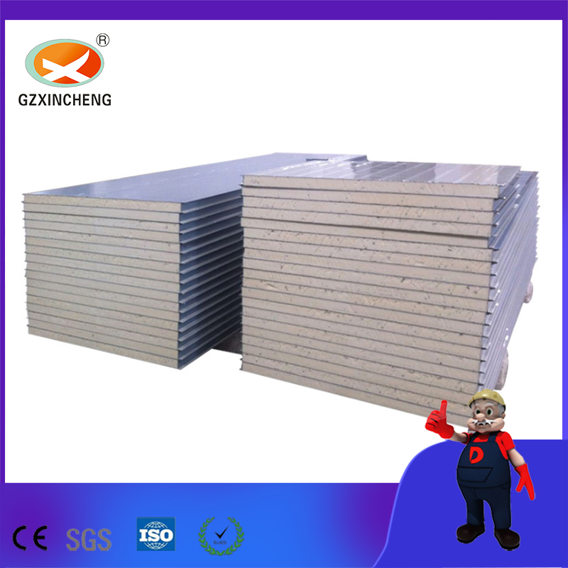 High Quality PU Polyurethane Insulated Roof and Wall Sandwich Panel for Cleanroom Peoject