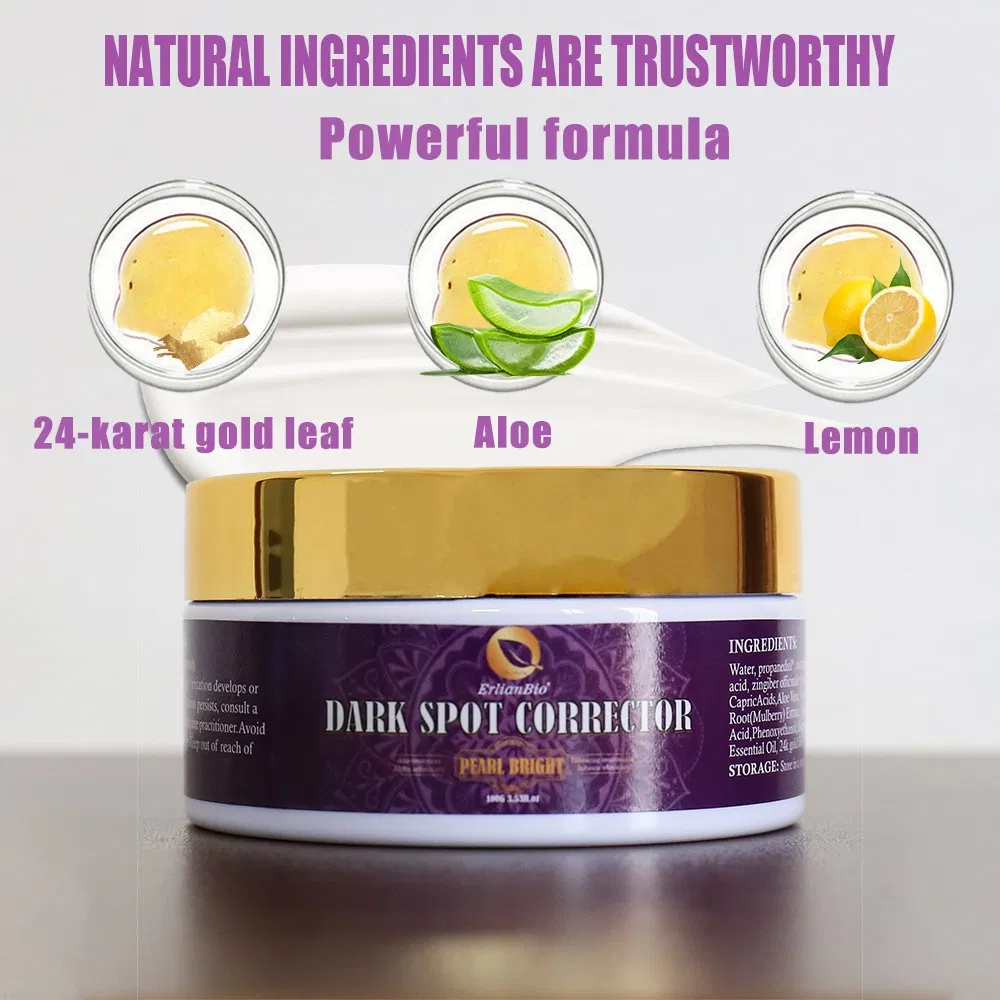 Hydrating Anti Dark Spot Whitening Lemon Face Cream for Adults Aloe Moisture Anti Aging Brighten Skin Cream
