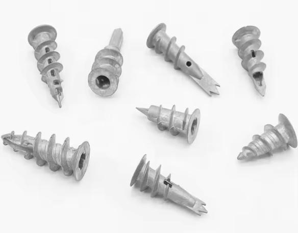 Анкер для гипсокартона цинковый, быстромонтажный