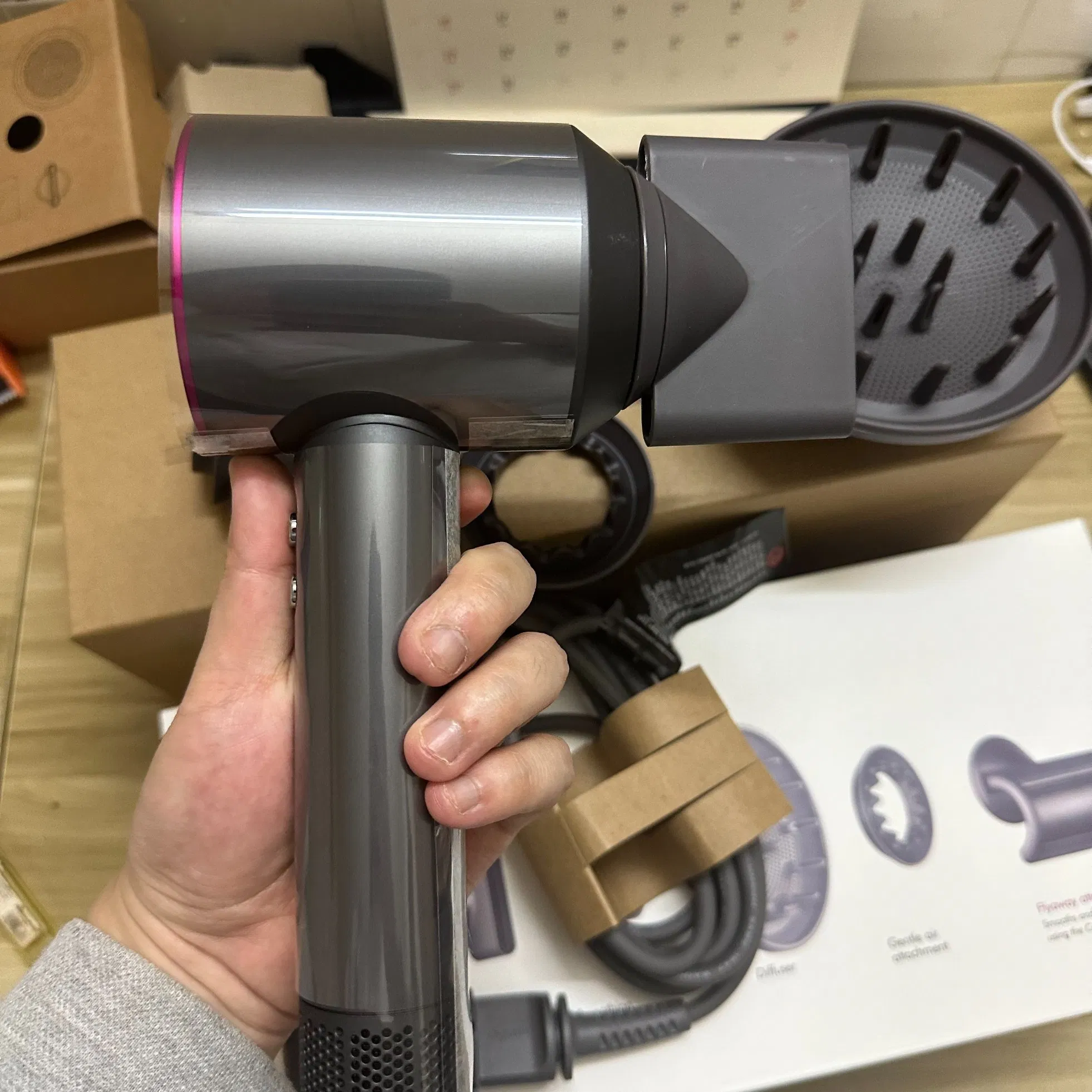 Factory Wholesale 1: 1 Hair Dryer HD08 (top-level original version) 5-in-1